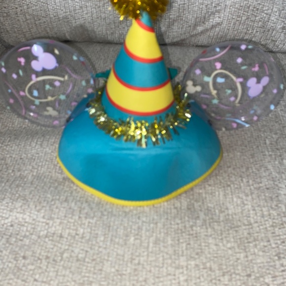 Disney birthday ears infant / toddler size perfect condition - Picture 7 of 13